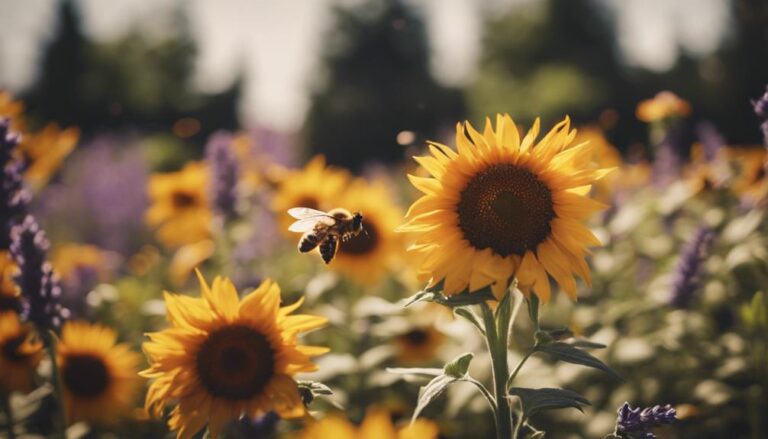 bee friendly gardens and flowers