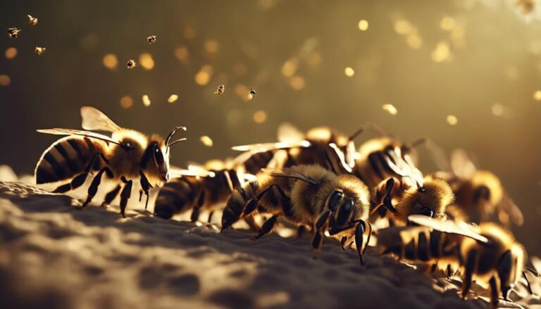 bees exhibit aggressive behavior