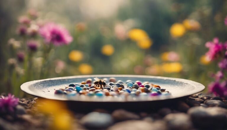 creating a bee friendly oasis