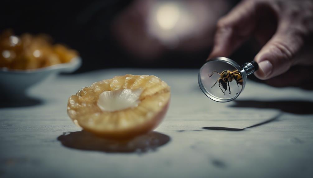 dealing with a wasp sting
