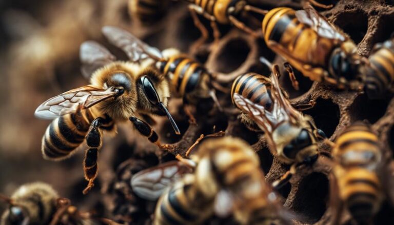 identifying bee wasp nests