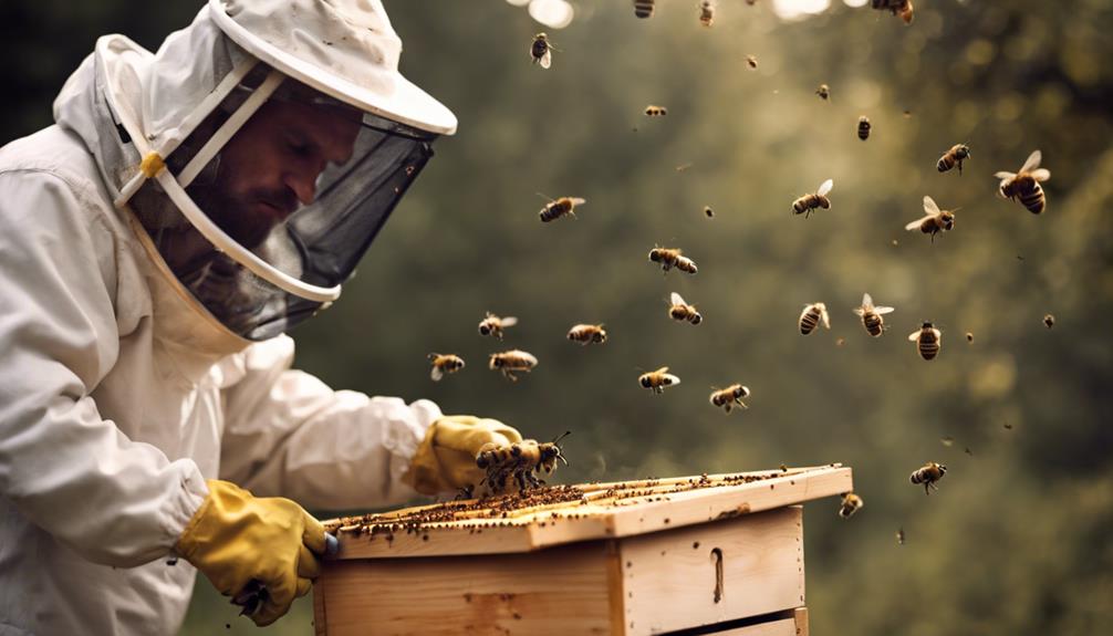 managing aggressive bee behavior