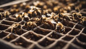queen bee cage duration