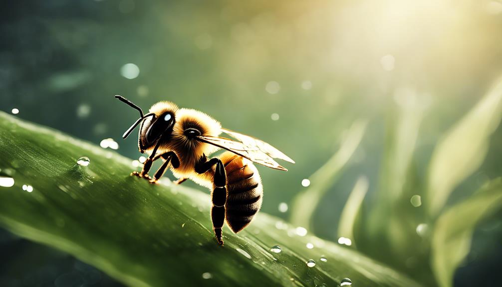bees drinking water source