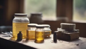 cleaning beehive frames