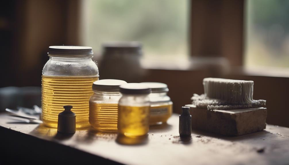 cleaning beehive frames