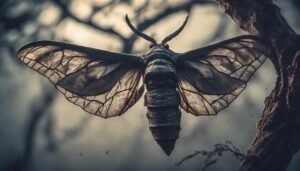 intruder deaths head moth